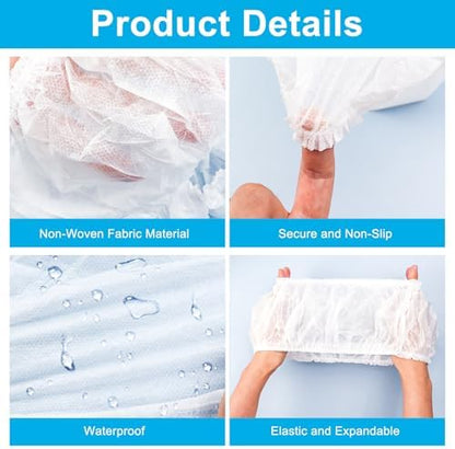 Close up view of the dual layer waterproof membrane material of the protective mat.