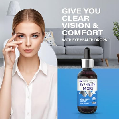 Verdeherb Wonerpro Eyebright two fluid ounce bottle with dropper bulb for vision care