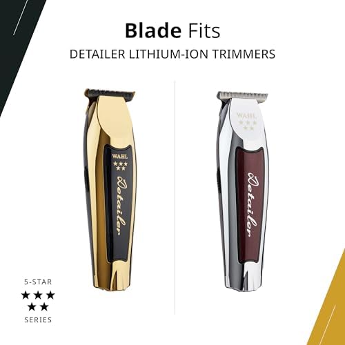 Wahl T-wide blade showing mounting screw holes