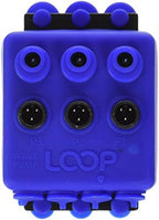 Current USA eFlux manifold hub blue silicone splash guard detail