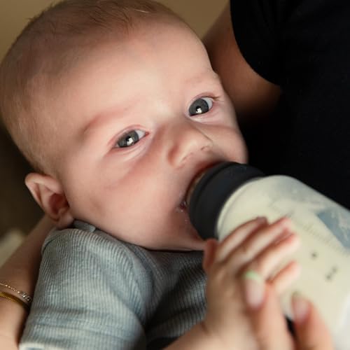 Premium natural rubber latex replacement teats packaging details for newborn safety