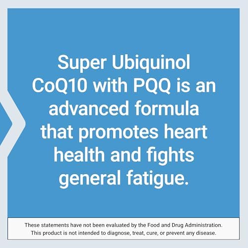 Life Extension Ubiquinol PQQ packaging box and bottle layout