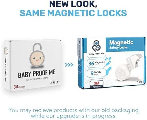 Invisible design of Baby Proof Me magnetic locks on furniture