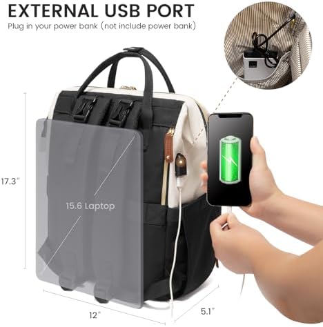 Lovevook diaper bag side profile showcasing durable waterproof fabric and side pockets