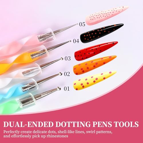 Detailed view of Vivinin 15-piece nail brush collection
