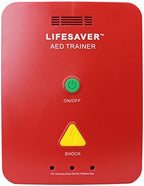 CPR Savers training device with adult and child pads for defibrillator practice.