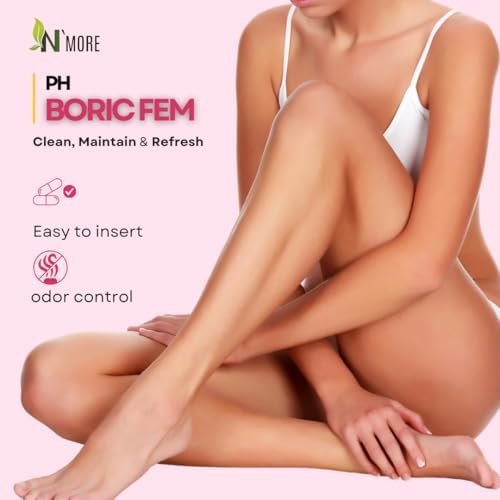 Authentic USA imported N'More boric acid suppositories for women.