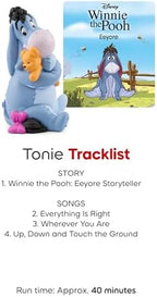 Disney collection Eeyore audio toy figurine packaged view for kids