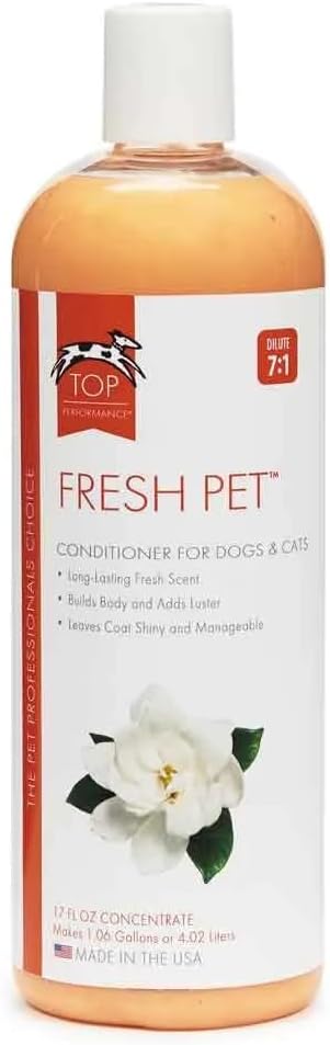 Premium MPP waterless dog shampoo and cologne mist for detangling fur