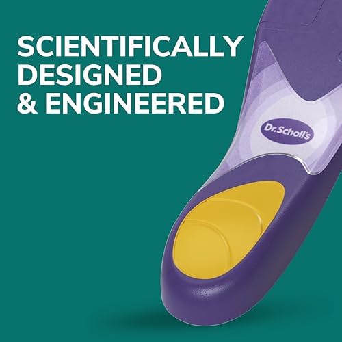 Close up of the Tri-Protect cushioning system on Dr. Scholl's women's insoles