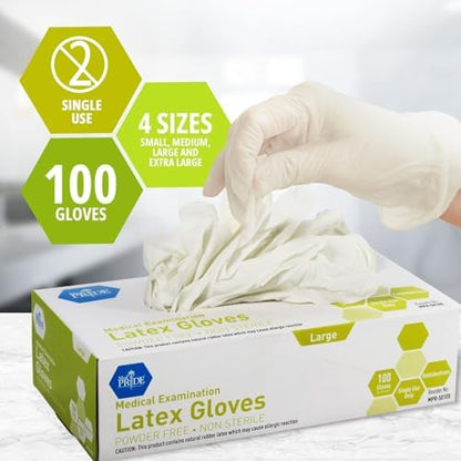 Extra large medical grade disposable gloves imported from USA