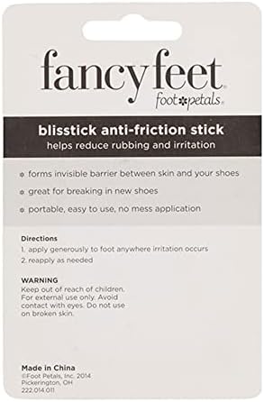 Portable anti-chafing stick for thighs and underarms.