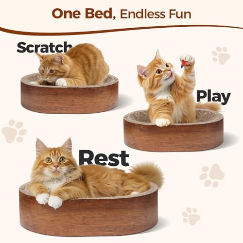 Premium imported ComSaf cat scratcher lounge for home furniture defense