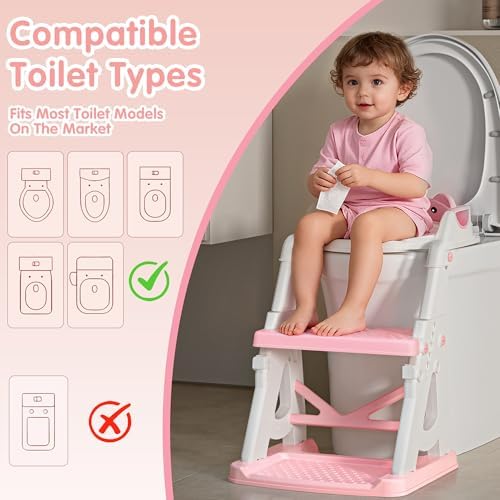Adjustable height slots and stabilizer crossbar mechanism details on pink vorykido seat