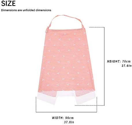 Detailed view of lace trim on Oneupin pink nursing cover
