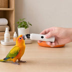 NASIDE bird trimmer packaging layout showcasing all components for Indian pet owners