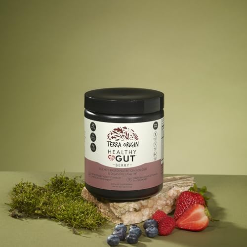 Terra Origin Healthy Gut Powder nutrition label details