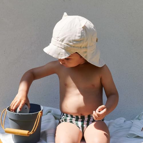 LDIOIF reusable swim diaper interior waterproof lining detail