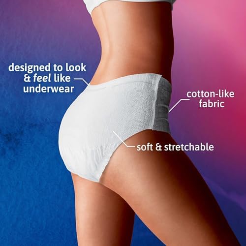 TENA super plus heavy absorbency protective undergarments pack of sixty four