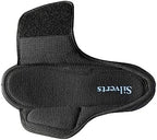 Silverts easy close sandals showing adjustable hook and loop straps for diabetics