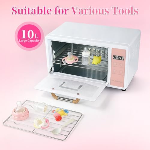 Side profile of pink HomdMarket professional salon sterilizer