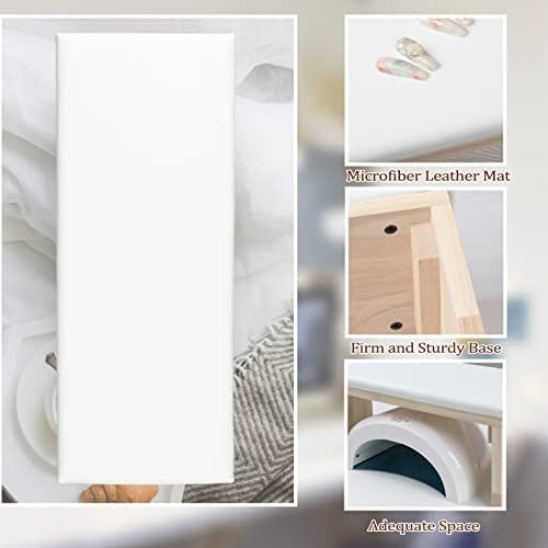 Ergonomic nail arm rest cushion for professional salon use