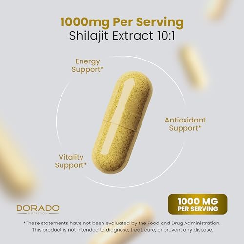 These 1000 mg shilajeet capsules are lab tested for purity and support better daily nutrition.