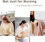Konssy muslin nursing cover inside elegant gift box