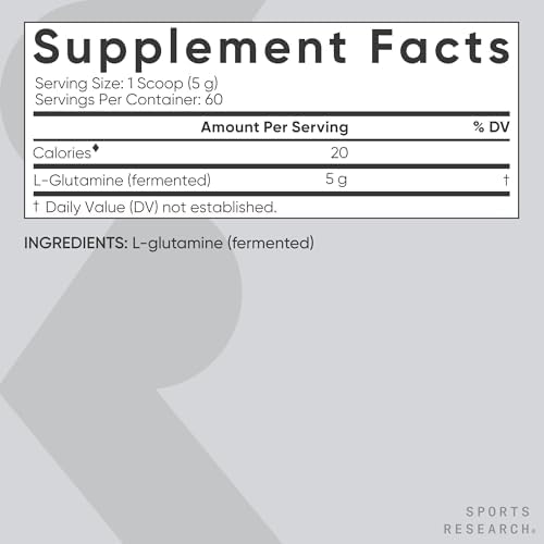 Sports Research L-Glutamine Informed Sport testing logo