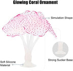VOCOSTE non toxic fish tank decoration pink coral hiding spot for fish