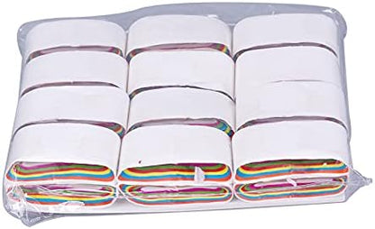 Close up of colorful stage magic paper streamer coils