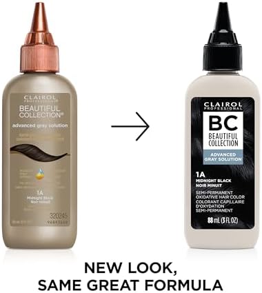 Clairol Professional Advanced Gray Solutions hair dye packaging showcasing the ammonia free formula
