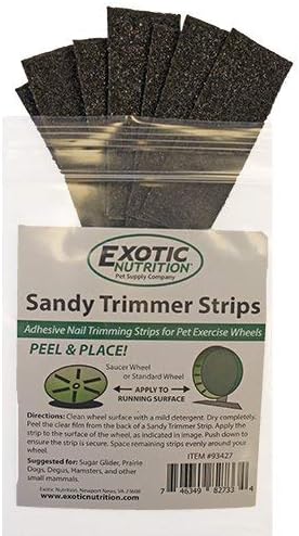 Technical Precision small adhesive nail trimming strips for pet wheels