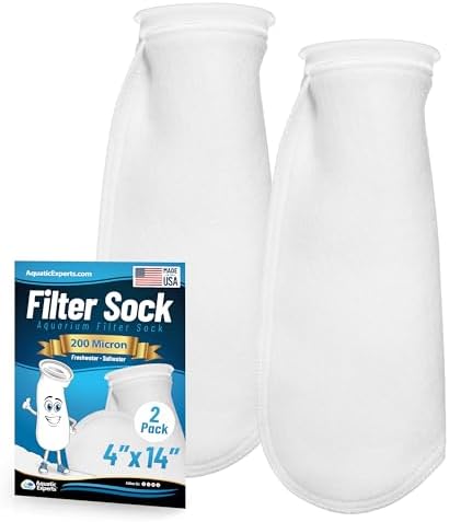 Aquatic Experts aquarium filter bags 2 pack packaging