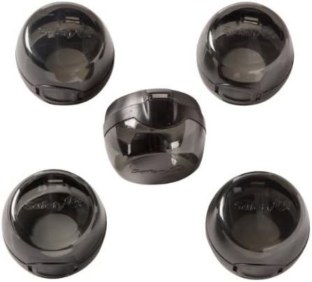 Heat resistant stove knob covers for baby proofing