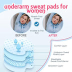 Odor neutralizing armpit sweat pads 50 pieces pack