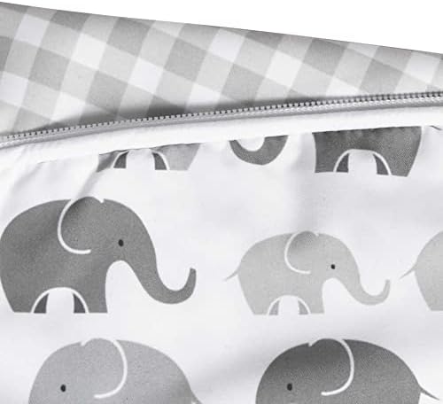 Boppy nursing pillow cover with concealed zipper detail