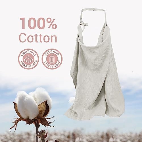 Zdolmy nursing cover with included burp cloth and storage bag