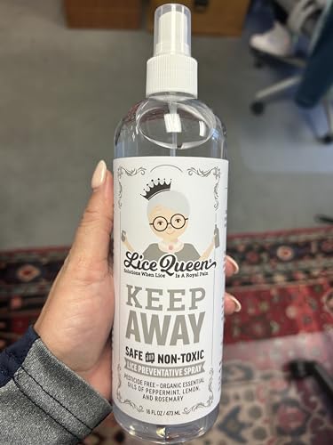 Lice Queen 16 ounce bottle for family lice protection