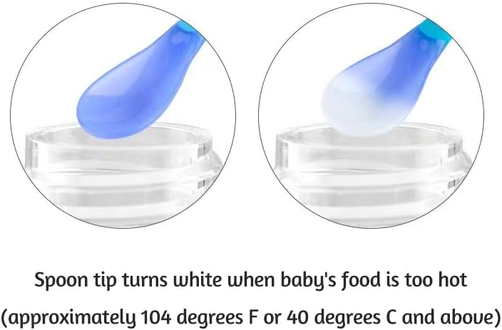Three pieces of colorful baby training forks and spoons set for infant weaning