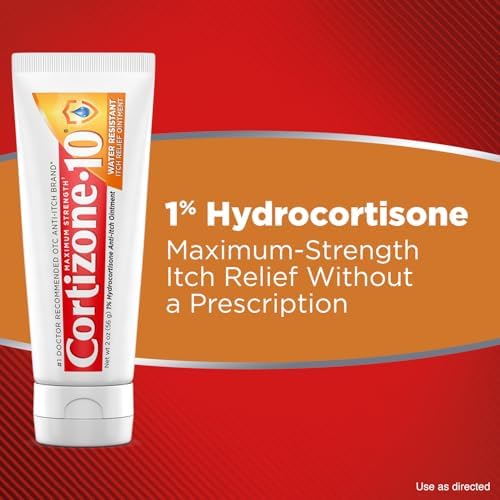 Maximum strength hydrocortisone ointment for psoriasis and skin inflammation.