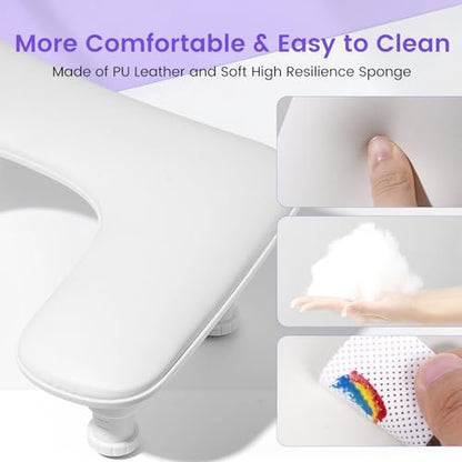 Professional nail salon setup with Quaferen arm rest
