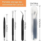 COITEK double-side precision tweezers for small ticks close up