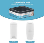 Compatible diaper pail refill bags for Compact and Select models