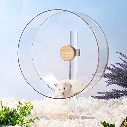 Heavy duty acrylic base of the Bucatstate whisper quiet animal spinner