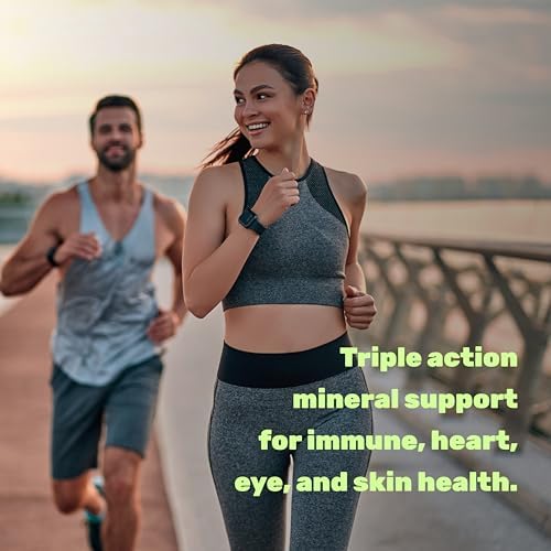 Eight month supply banner text on premium authentic zinc picolinate packaging