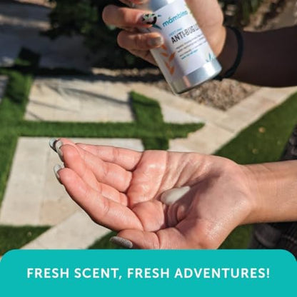 Mambino Organics plant based essential oil insect repellent texture view