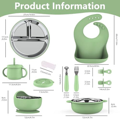 Three in one straw snack cup and baby bowls