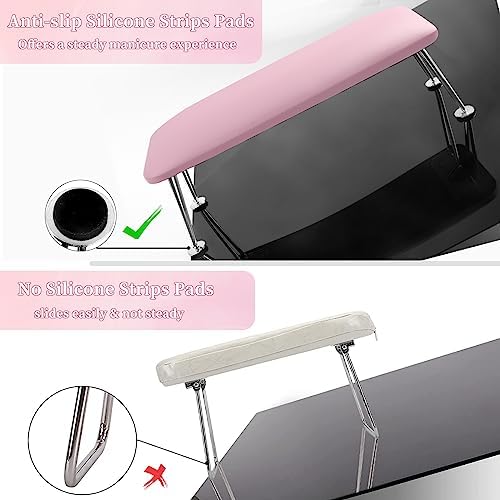 Bomoqing nail arm rest setup on manicure station