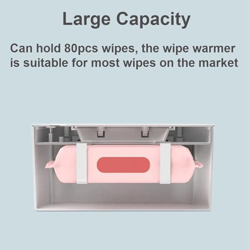 Side profile of Cocoarm wipe warmer with USB cable